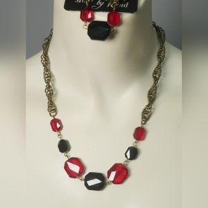 Spiral Chain Mail Jewelry Set